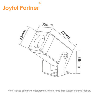 Εξωτερικό αρχιτεκτονικό φωτισμό LED στενή γωνία δέσμης IP65 1W μονόχρωμο πιστοποιημένο CE RoHS