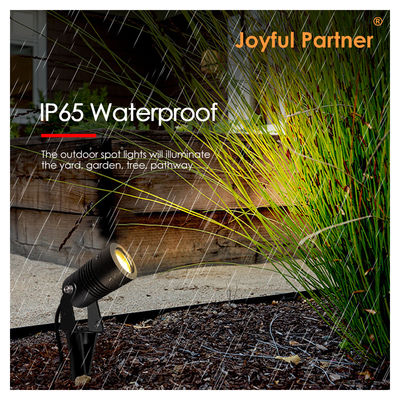 Χαρούμενος Συνεργάτης Οδηγούμενος Κηπουρικοί Προβολείς Εξωτερικού Χώρου 6W COB DC12V/DC24V 3000K Θερμό Λευκό Για Διάδρομο Κήπου