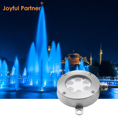 Φωτιστικό Πηγής LED Ελεγχόμενο με DMX512 DC24V 12W 3000K Ανοξείδωτο Ατσάλι IP68 για Υποβρύχια Εφαρμογή Τοπίου