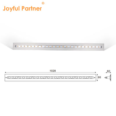 LED Wall Washer Underwater Linear Light RGBW 4in1 3 Years Warranty Outdoor Stainless Steel Housing IP68 Waterproof