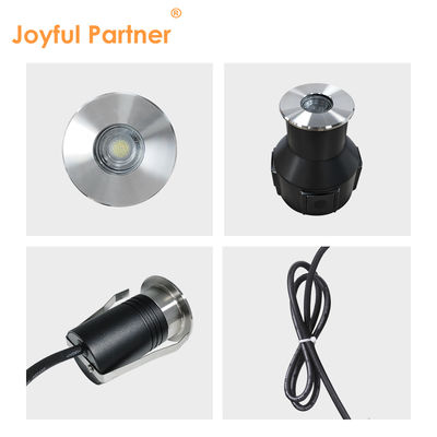 RGB LED Underground Light 3 Watt DC24V Γωνία δέσμης 30Degree IP67 Μίνι μέγεθος με σχεδιασμό Anti-Glare