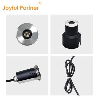 Υπόγεια Φως IP67 3W CREE LED Anti Glare Design DIA45MM Αλουμινίου Σώμα για Δρόμους