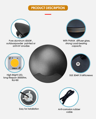 Ενσωματωμένα Φωτιστικά Πλαϊνής Τοποθέτησης Καθαρό Αλουμίνιο 6063 SMD 2835 Από Κινέζο Κατασκευαστή