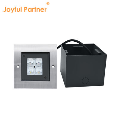 Διάμετρος χάλυβα Inground Up Φως AC100-240V 4 * 2W LED 316 Ατσάλινο Τρίμινγκ με 0.5M ηλεκτρικό καλώδιο