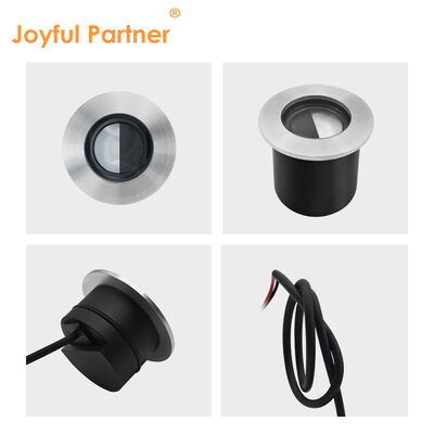 Φωτισμός Υπογείων Πολωτικός 4W DC12V 24V Γωνία Δέσμης 30*40 Μοίρες Βαθμός IK 08 Περίβλημα από Καθαρό Αλουμίνιο 6063#