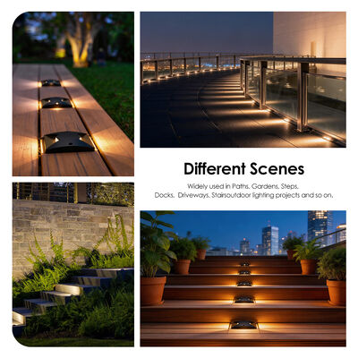 Λάμψη διαδρομής εκπομπής με λεπτές πλευρές Ένα Δύο πλευρικές θέσεις IP67 Επιφανειακή τοποθέτηση SMD2835 LED100*100MM Αγνό αλουμίνιο 6063 υλικό