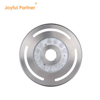 Φωτισμός φεγγαριού LED με κεντρική τρύπα 12W DIA285MM DMX Control RGB 3In1 για τοπίο κήπου
