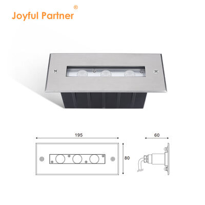 Υποβρύχιο Γραμμικό Φως IP68 RGB Marine Recessed Underwater 316SS Resin Γεμισμένο με DC24V