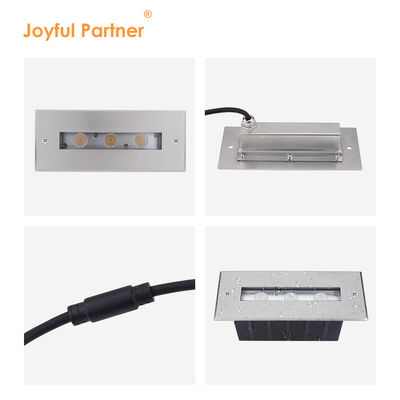 Υποβρύχιο Γραμμικό Φως IP68 RGB Marine Recessed Underwater 316SS Resin Γεμισμένο με DC24V