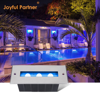 Υποβρύχιο Γραμμικό Φως IP68 RGB Marine Recessed Underwater 316SS Resin Γεμισμένο με DC24V