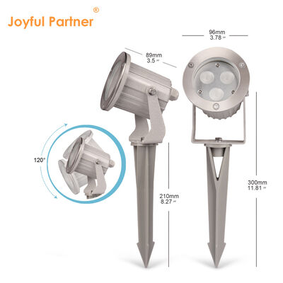 Αδιάβροχα φώτα LED κήπου με πλαστική λαμπάδα LED GU10 MR16 για κήπο