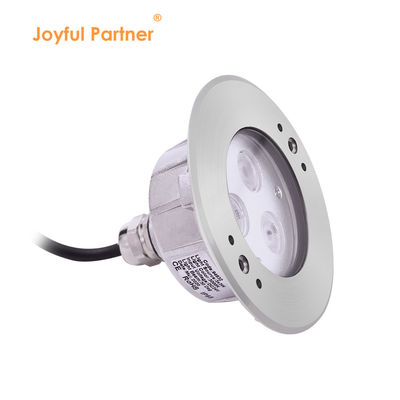 3W Αδιάβροχο IP68 LED Υδροβόλο Φως πισίνας 316 SS RGB DMX512 Φως λίμνης