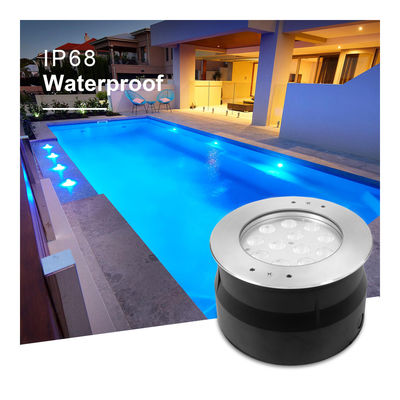 Εμφυτοποιημένα υποβρύχια RGB LED φώτα 316 από ανοξείδωτο χάλυβα 2700k - 6500k