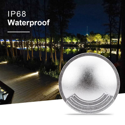 2W IP67 LED εσωτερικά φώτα εξωτερικά Ultra Thin Διαμέτρου 55mm SMD LED Walkover Φώτα Με Αλουμινίου Κουτί
