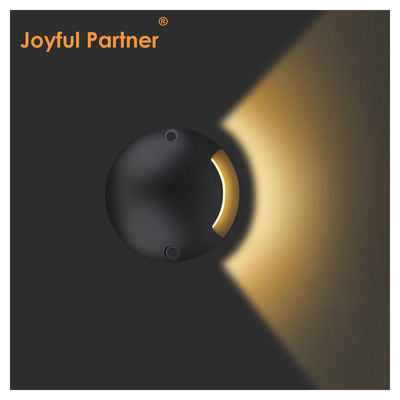 Ένα πλάι θέα 12 24 Volt εξωτερικό φως Εγκατάσταση LED φωτισμός πεζοδρόμου Ενσωματωμένο βήμα θαμμένο λαμπτήρα