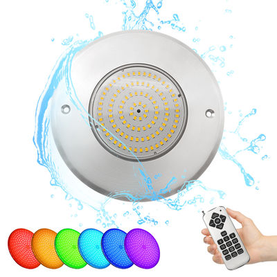 DC12V Μόνιμη τάση 10W Υποβρύχια υποβρύχια φώτα LED πισίνας 160 * 7,5mm με τηλεχειριστήριο APP