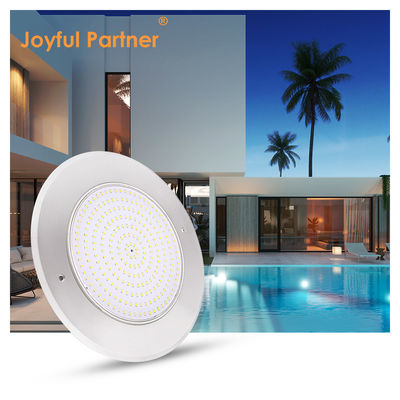 18W 316SS Υποβρύχιο Φωτιστικό LED Φώτισμα Πισίνας 230MM DC12V 252pcs SMD2835 Θερμό Λευκό Σταθερή τάση