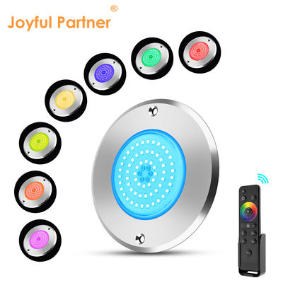 RGB Ultra Slim IP68 φωτισμός πισίνας LED SS316L στερέωμα Ενσωματωμένος τύπος SMD2835 6w υποβρύχια ανθεκτικά φώτα