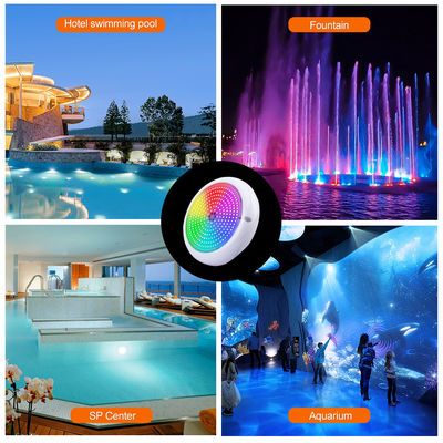 Φως πισίνας IP68 Εποξυδερκός Φώτα ενυδρείου RGB AC12V ABS επιφάνεια