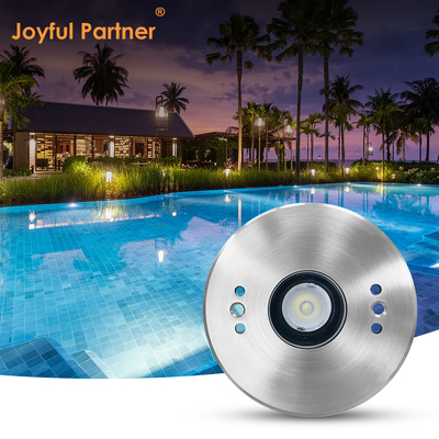 RGB Premium 1W/2W/3W Ενσωματωμένα LED Υποβρύχια Φώτα DMX Control 316L Ανοξείδωτο Ατσάλι για Πισίνες
