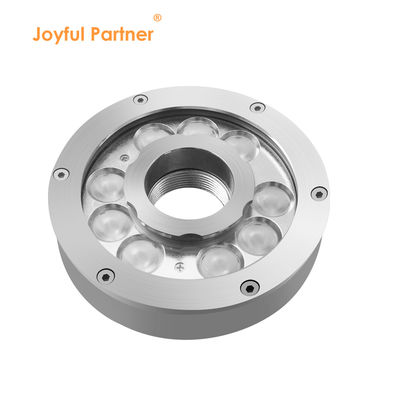 DC24V Αδιάβροχο RGB LED Δαχτυλίδι Πολυχρωματικό Φωτήρα Νεροχύτη Υποβρύχιο Φως Πηγή 9W & 27W IP68 βαθμολογία