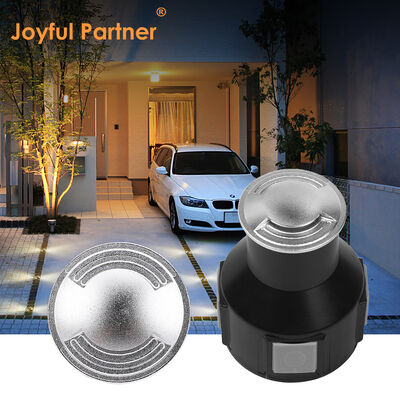 3W Ενδοεδαφικό φωτισμό Αλουμίνιο υλικό σώματος από ανοξείδωτο χάλυβα 316 Προσωπικό κάλυμμα AC100-240V 3000K με καλώδιο 0,5M