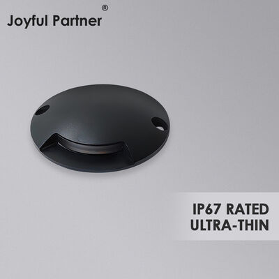 IP65 1W LED Underground Deck Light Εξωτερικό φωτισμό βήματος οδικής οδού 12V Inground Uplights για οδική χρήση