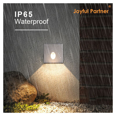 Φως LED 3W AC220V Λευκό αλουμίνιο IP65