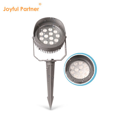 Φως LED για κήπο 12W 24W 36W Ενσωματωμένο DMX512 Driver DC24V RGB3in1 Μαύρο σώμα λάμπας αλουμινίου