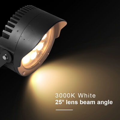 Φωτιστικό κήπου LED με ρυθμιζόμενη εστίαση Διάμετρος 160MM 36W Ενσωματωμένο DMX512